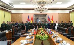 Tạo xung lực mới trong hợp tác quốc phòng Việt Nam-Campuchia